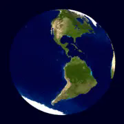 Rotating HDR Earth (this might not display in HDR, depending on your hardware and software)